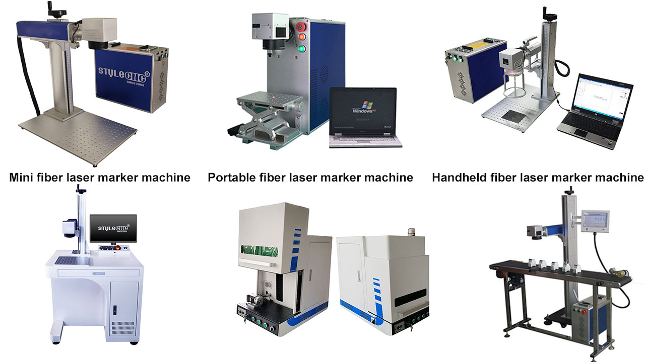 Different type fiber laser marking machine.jpg