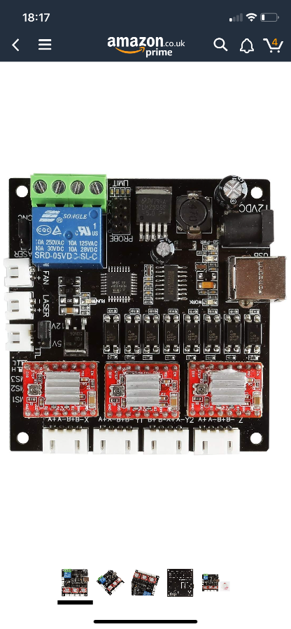 SainSmart 3-Axis GRBL USB Driver Controller